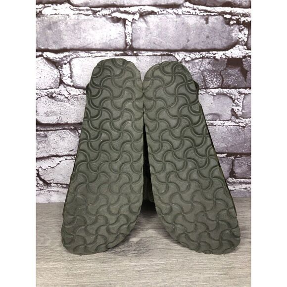 Birkenstock Milano Army Green Leather Ankle Strap Sandals Women’s Sz 37EU/6M US - Picture 13 of 16